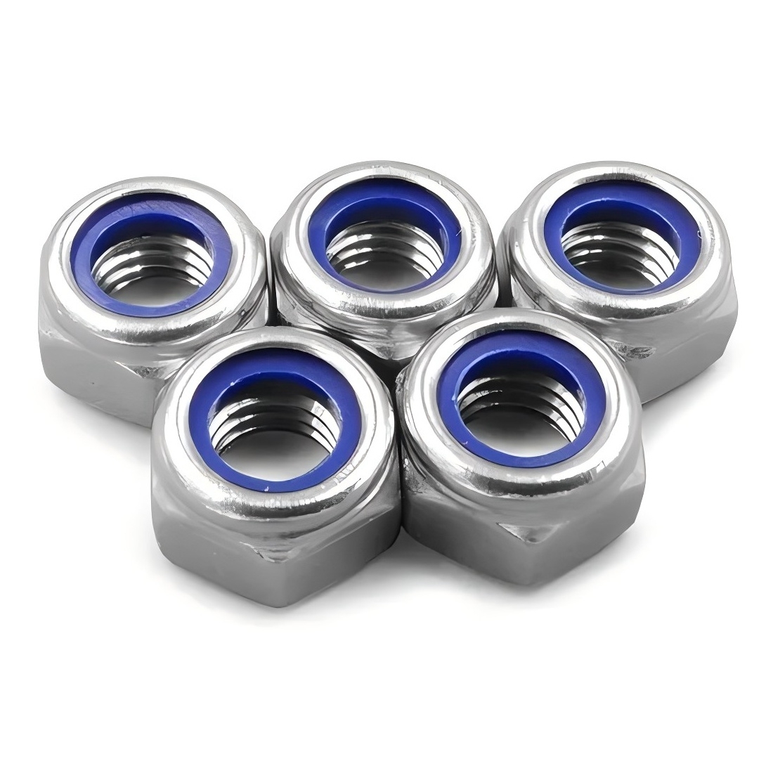 Din 982 Metalik olmayan insert Counterk (oval) başlı, araba montaj parçaları ile hakim tork altıgen kalın fındık